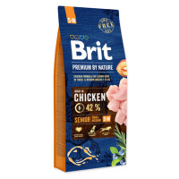 Brit Premium By Nature Dog Senior S/M Chicken - 15kg