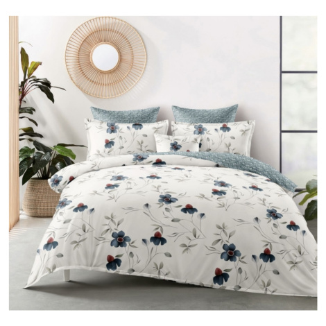 3 dílné Flanelové Povlečení polycotton Bormio 200x140cm + 90x70 cm TiaHome