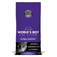 Kočkolit Worlds Best Cat Litter Lavender Scented kočkolit - výhodné balení: 2 x 12,7 kg