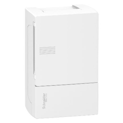 Rozvodnice nástěnná Schneider Electric Mini Pragma 4M IP40 plné dveře MIP12104