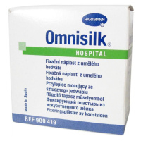 Náplast Omnisilk bílé hedvábí 2.5cmx9.2m/1ks