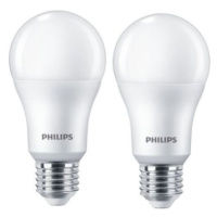 SET 2ks LED žárovek E27 Philips CorePro A67 13W (100W) neutrální bílá (4000K)