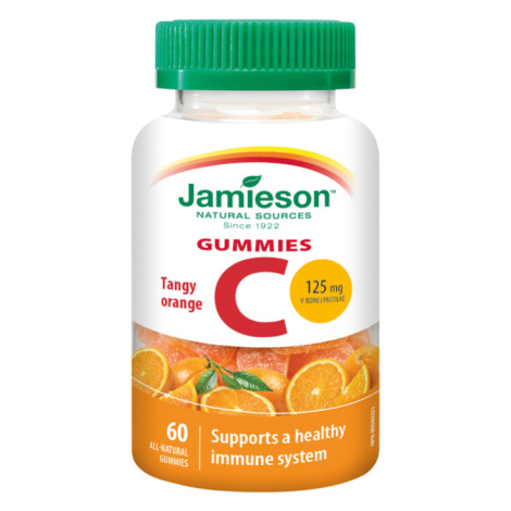 JAMIESON - Vitamin C Gummies želatinové pastilky s příchutí pomeranče 60 pas.