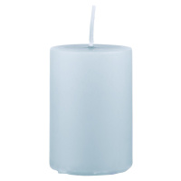 IB Laursen Modrá sloupová svíčka SKY GREY 6cm