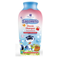 SapoNello italský dětský sprchový gel a šampon Jahůdka 250ml