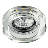 Emithor LED Podhledové svítidlo ELEGANT DOUBLE LIGHT GU10/50W+LED/3W kulatý