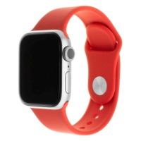 FIXED Silicone Strap silikonový řemínek set Apple Watch 42 mm/44 mm červený