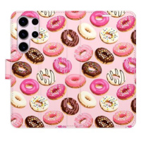 iSaprio flip pouzdro Donuts Pattern 03 pro Samsung Galaxy S23 Ultra