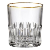 Bohemia Crystal Sada sklenic na whisky 2 ks 300 ml DAISY LINE GOLD