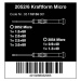 WERA 118156 sada šroubováků pro elektroniku Kraftform Micro IMBUS 2052/6