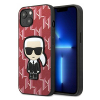 Pouzdro Karl Lagerfeld obal Leather kryt case zadní kryt pro iPhone 14 15 13