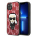 Pouzdro Karl Lagerfeld obal Leather kryt case zadní kryt pro iPhone 14 15 13