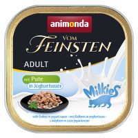 Animonda Vom Feinsten Adult Milkies v omáčce - výhodné balení - krůtí v jogurtové omáčce