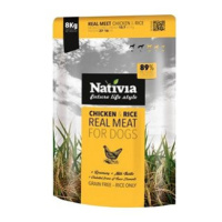 Nativia Real Meat - Chicken & Rice 8 kg