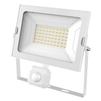 Avide ultratenký LED reflektor s čidlem pohybu bílý 50 W