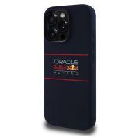 Zadní kryt Red Bull Silicone Horizontal Logo MagSafe pro Apple iPhone 16 Pro Max, navy