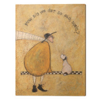 Obraz na plátně Sam Toft - How Dis We Get So Old, Doris?, 2 cm - 30×40 cm