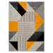 Oranžovo-šedý koberec Universal Gladys Duro, 200 x 290 cm