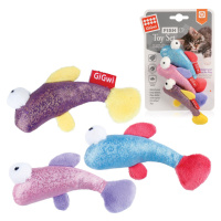 GiGwi Fish Toy Set různé druhy, 3ks/ karta