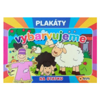 Na statku - Vybarvujeme XL plakáty