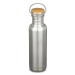 Klean Kanteen Reflect w/Bamboo Cap, brushed stainless, 800 ml