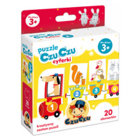 CzuCzu Puzzle 20 dílků Číslice 3+