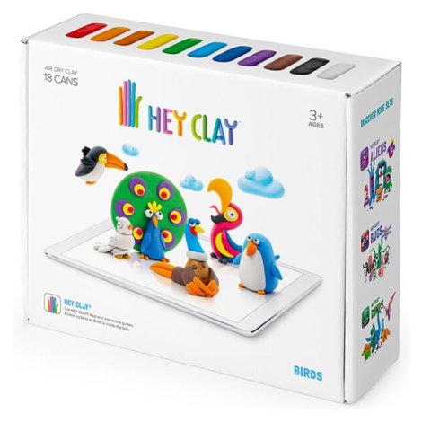 Hey Clay modelovací hmota Ptáci TM Toys