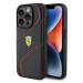 Pouzdro Ferrari Twist Metal Logo pro iPhone 15 Pro