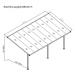 Rojaplast BRUCE H pergola B557