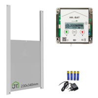 Komplet automatického otevírání a zavírání kurníku JOSTechnik HK-Bat 23x34 D