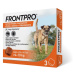 Frontpro Antiparazitární žvýkací tablety pro psy (4-10 kg) 3 tablety