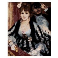 Diamondi - DIVADELNÍ LÓŽE (PIERRE-AUGUSTE RENOIR), 40x50 cm, vypnuté plátno na rám