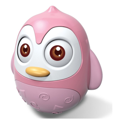 BAYO - Kývací hračka tučňák pink BAYO.S