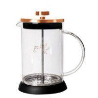 BerlingerHaus Konvička na čaj a kávu French Press 600 ml Rosegold Metallic Line