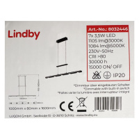 Lindby Lindby - LED Stmívatelný lustr na lanku NAIARA 7xLED/4W/230V