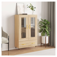 vidaXL Skříň highboard dub sonoma 69,5 x 31 x 115 cm kompozitní dřevo