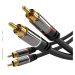PREMIUMCORD kabel, 2x CINCH-2x CINCH M/M, 3m
