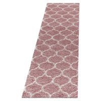 Růžový běhoun 80x250 cm Salsa – Ayyildiz Carpets