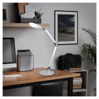 Briloner Stolní lampa LED Office, stříbrná, CCT