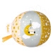 Textilní míček do postýlky My cute ball Kaloo 10 cm 6 motivů – Zajíček, Velryba, Sovička, Labuť,