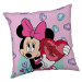 Jerry Fabrics Dekorační polštářek 40x40 cm - Minnie "Purple"