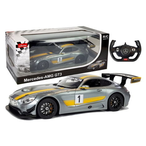 Mamido RASTAR RASTAR Auto na dálkové ovládání RC Mercedes AMG GT3 1:14 šedé