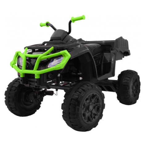 mamido Dětská elektrická čtyřkolka ATV XL s ovládačem zelená