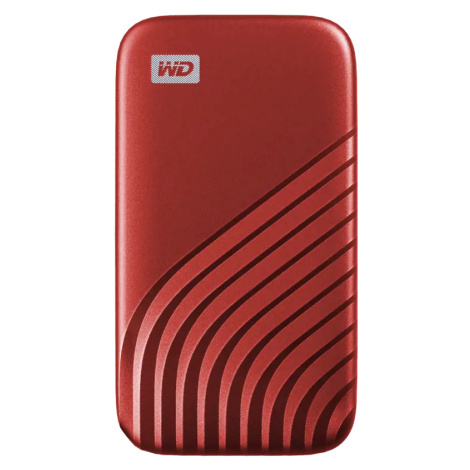 WD My Passport/2TB/SSD/Externí/2.5"/Červená/5R Western Digital