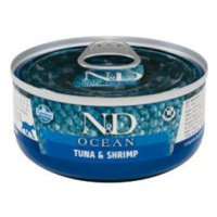 N&d Cat Ocean Adult Tuna & Shrimp 70g