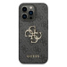 Guess GUHCP14X4GMGGR hard silikonové pouzdro iPhone 14 PRO MAX 6.7" grey 4G Big Metal Logo