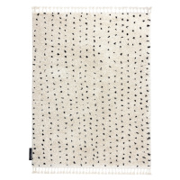 Dywany Łuszczów Kusový koberec Berber Syla B752 dots cream - 240x330 cm