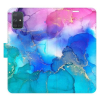 iSaprio Flip pouzdro BluePink Paint pro Samsung Galaxy A71