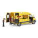 Bruder Mercedes Benz Sprinter DHL + figurka, gitrbox