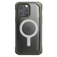 Pouzdro Raptic X-Doria Secure Case pro iPhone 14 Pro Max s pancéřovým pouzdrem MagSafe v zelené 